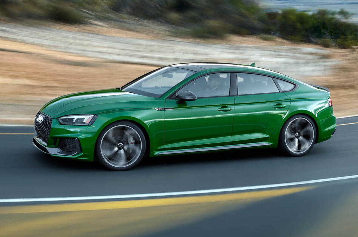 First Audi RS5 Sportback makes debut with 444bhp turbocharged V6