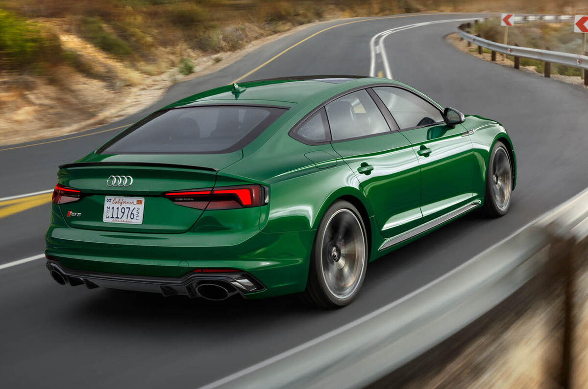 First Audi RS5 Sportback makes debut with 444bhp turbocharged V6