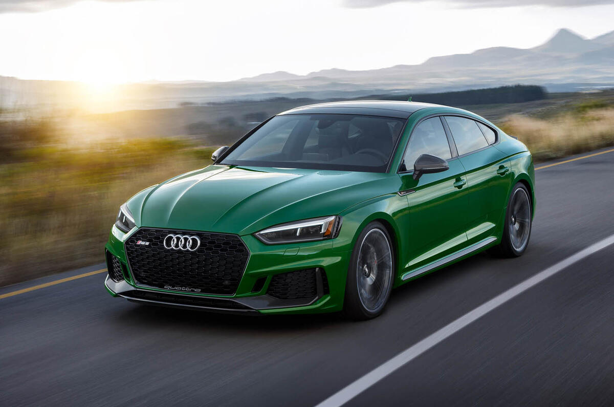 First Audi RS5 Sportback makes debut with 444bhp turbocharged V6
