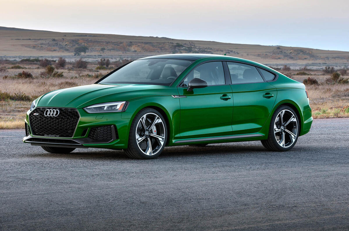 First Audi RS5 Sportback makes debut with 444bhp turbocharged V6