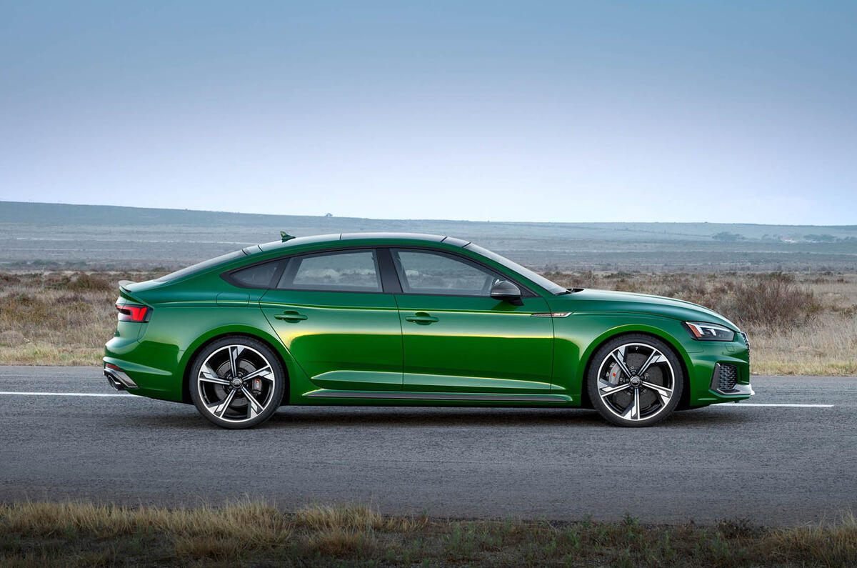 First Audi RS5 Sportback makes debut with 444bhp turbocharged V6