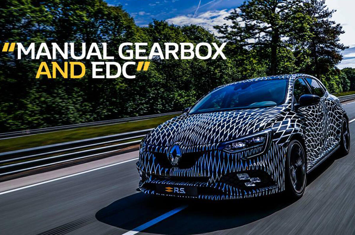 2018 Renault Sport Mégane confirmed with two chassis settings