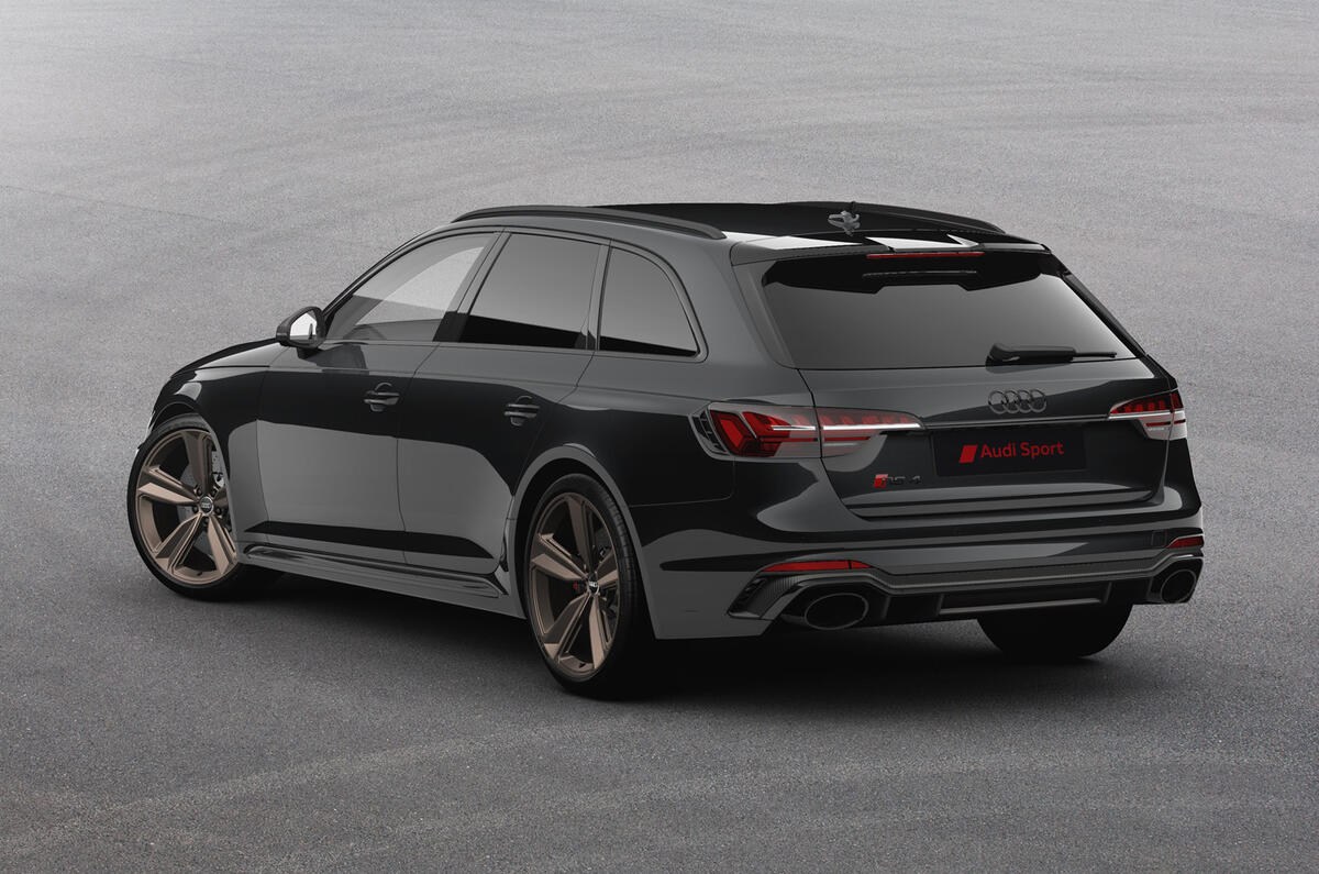 2020 Audi RS4 Avant Bronze Edition - rear