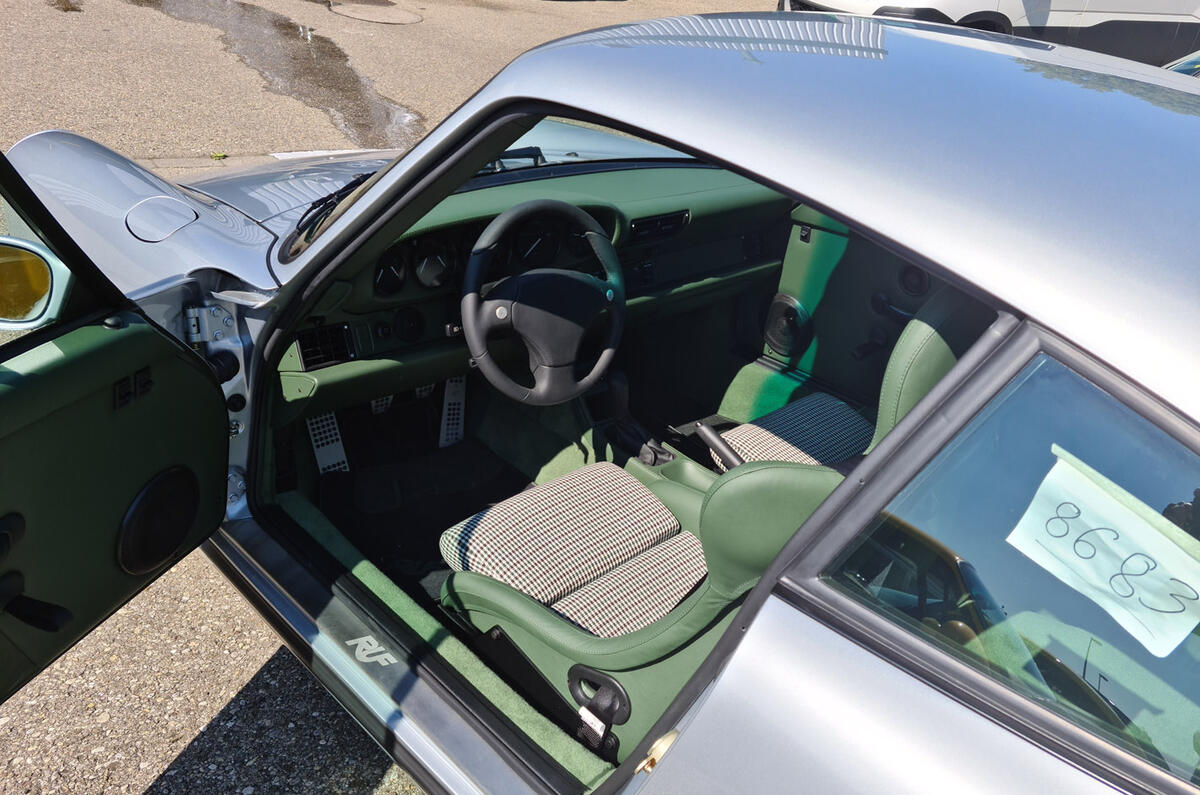 Ruf CTR 2020 first drive interior
