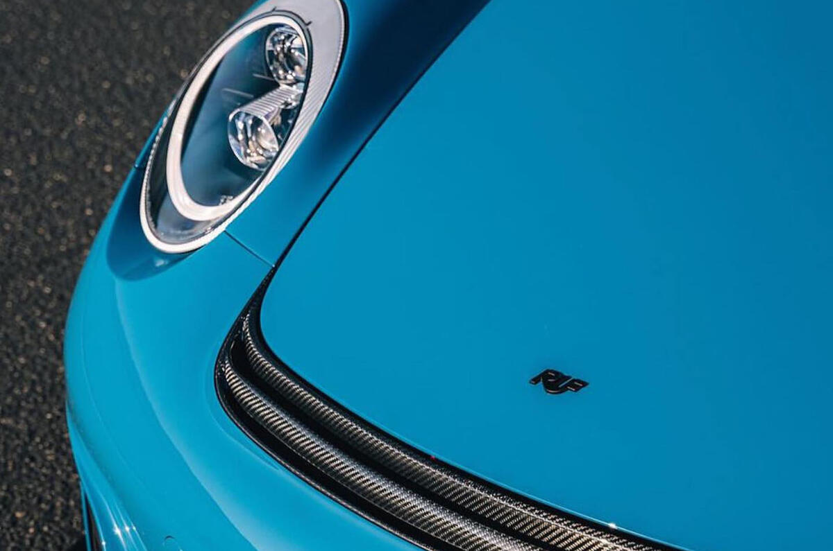 RUF CTR 3 EVO bonnet RUF CTR 3 EVO bonnet