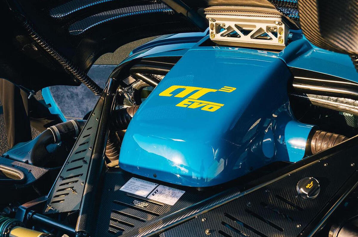 RUF CTR 3 EVO engine RUF CTR 3 EVO engine