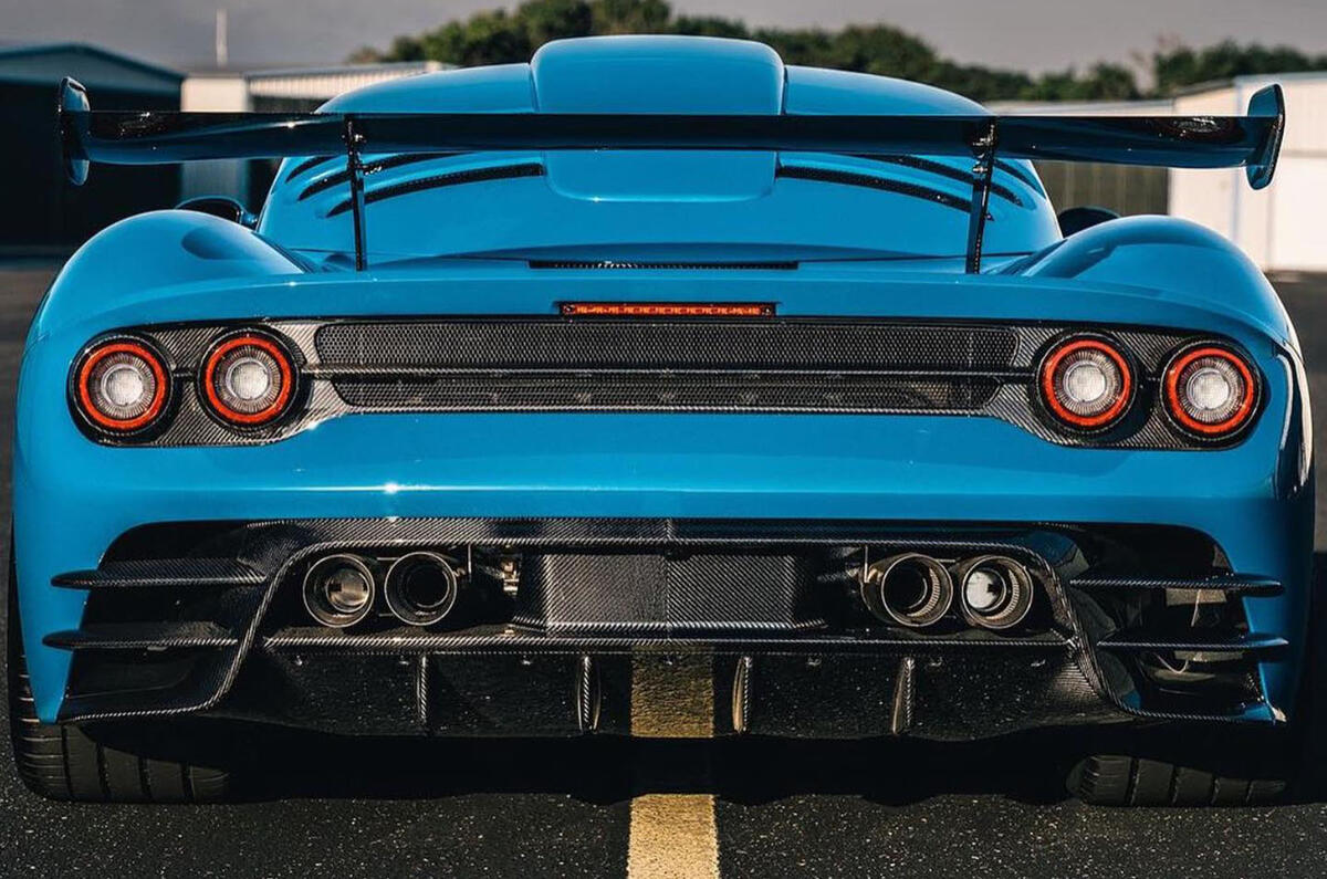 RUF CTR 3 EVO rear