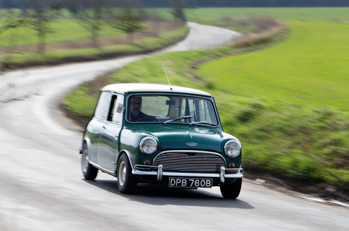 1979 BMW 320, 1964 Mini Cooper, 1984 Land Rover Series III