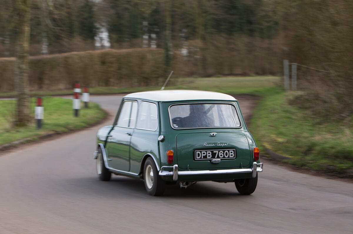 1979 BMW 320, 1964 Mini Cooper, 1984 Land Rover Series III