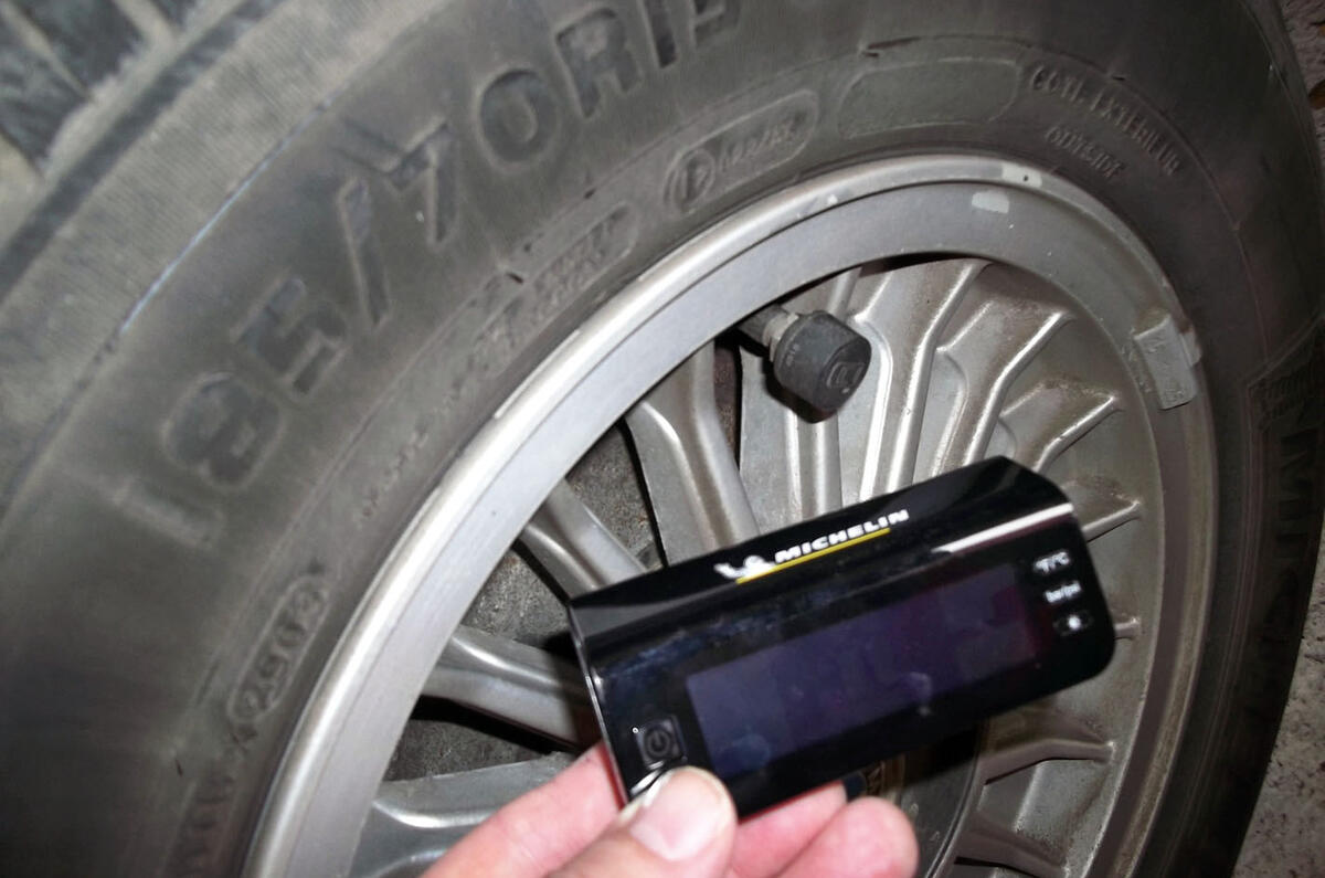 James Ruppert: BMW 320 tyre pressure checks