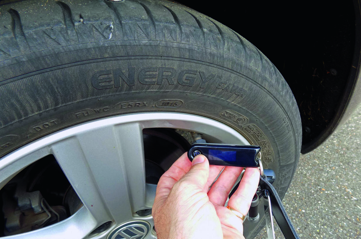 Michelin tyre pressure sensor