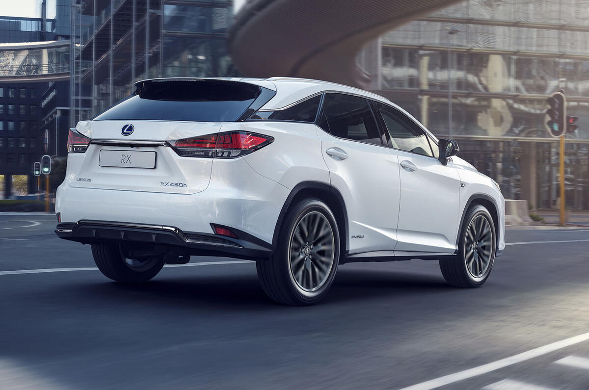 Lexus RX450HL press shots - rear