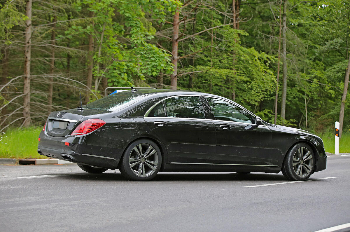 Mercedes-Benz S-Class spy picture
