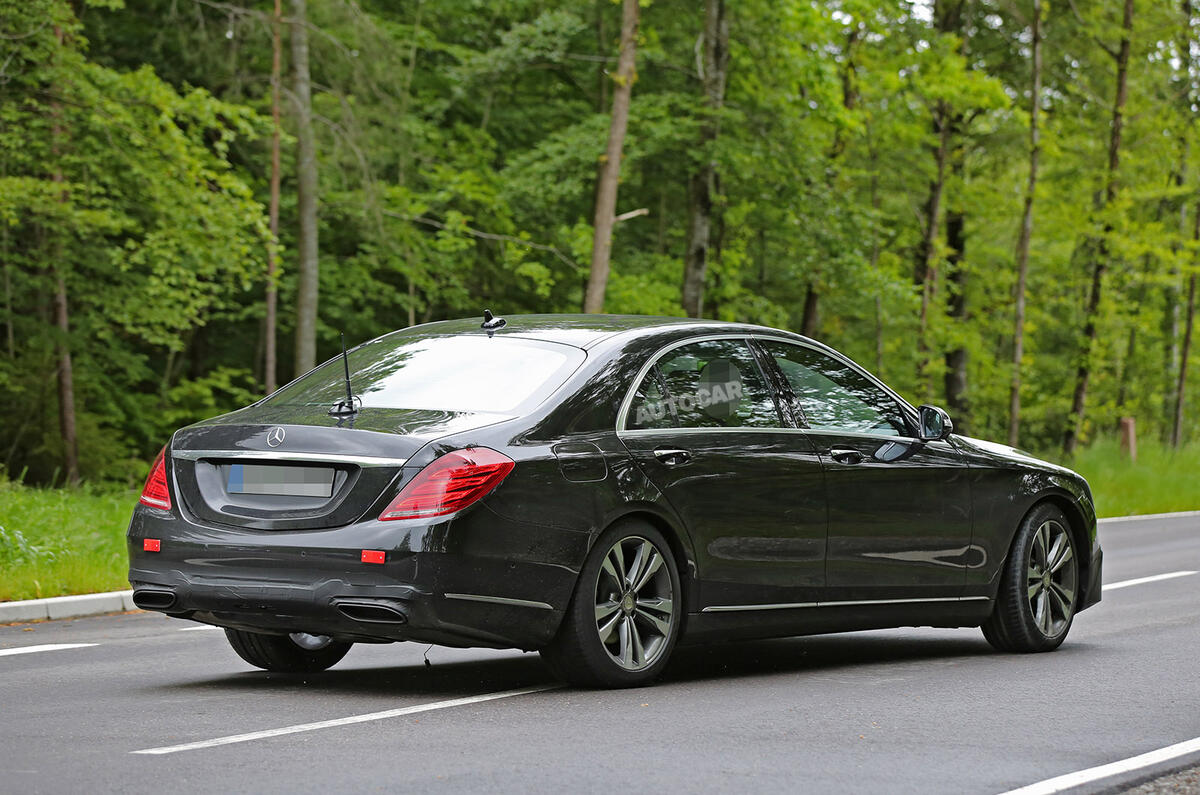 Mercedes-Benz S-Class spy picture