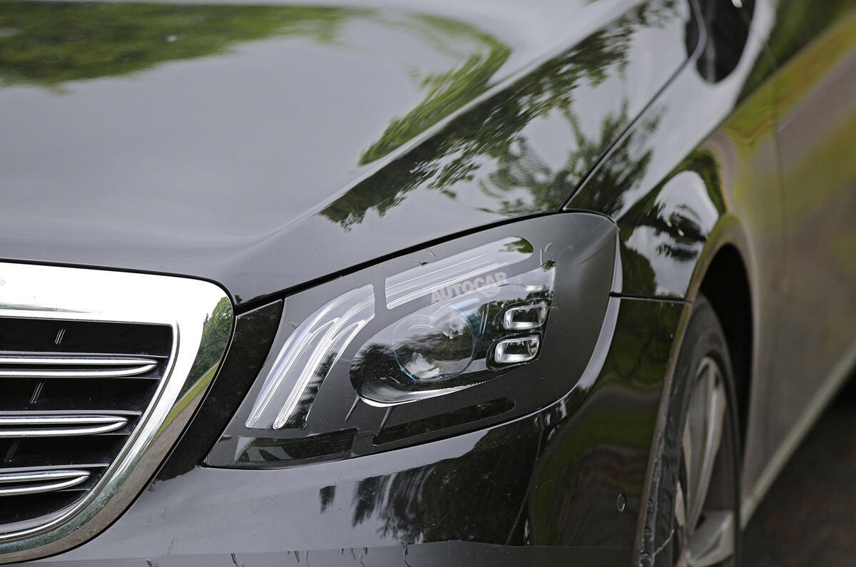Mercedes-Benz S-Class spy picture