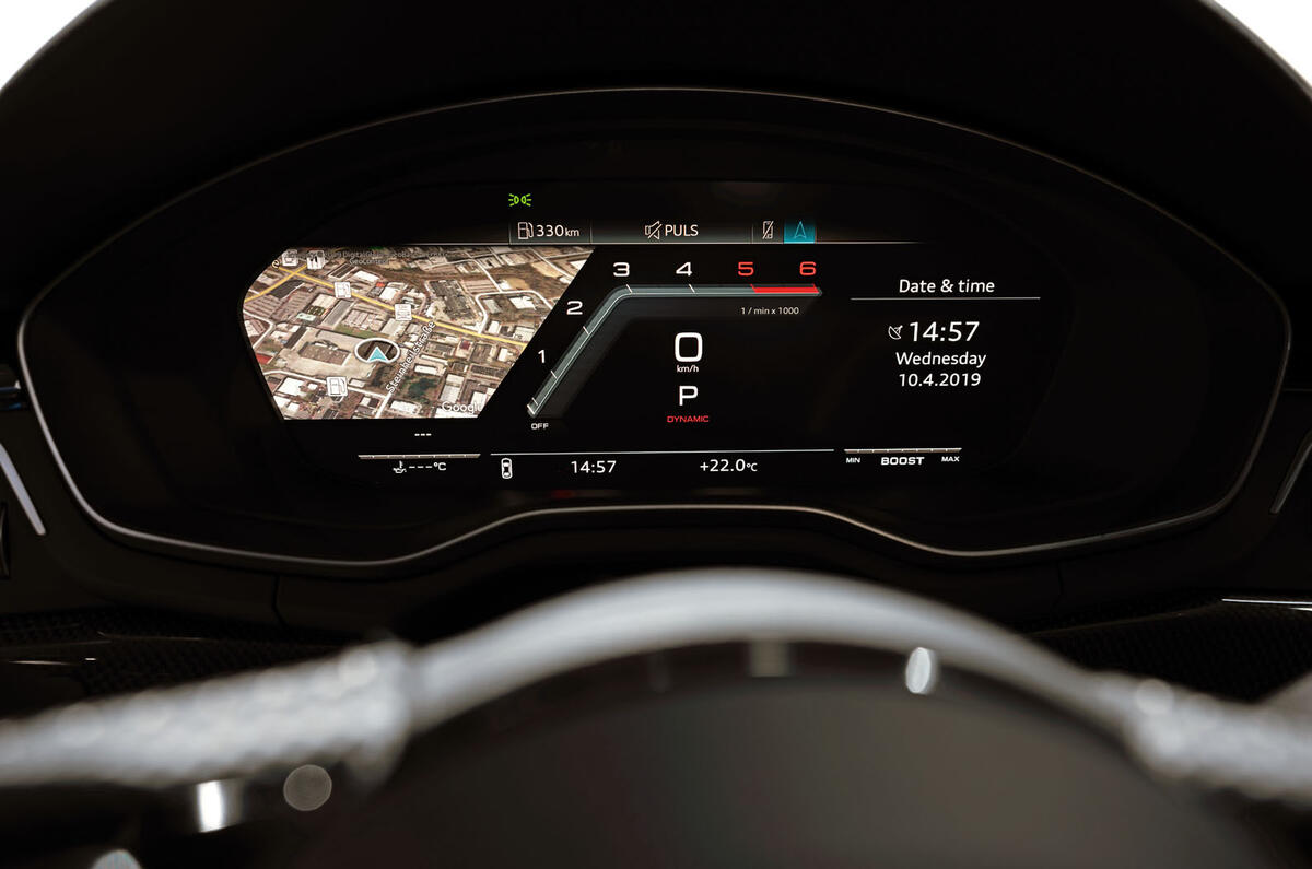 2019 Audi S4 press packet - infotainment