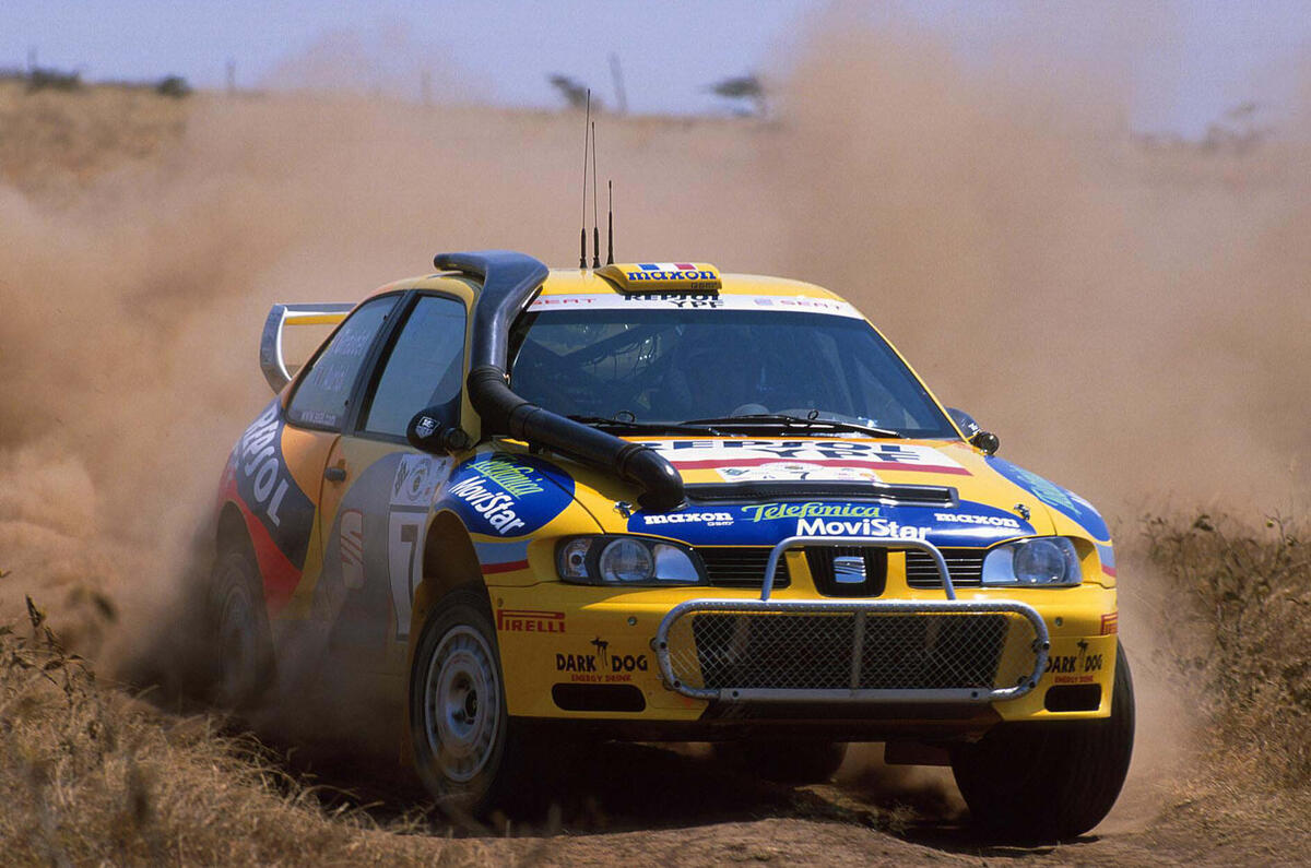 WRC safari rally