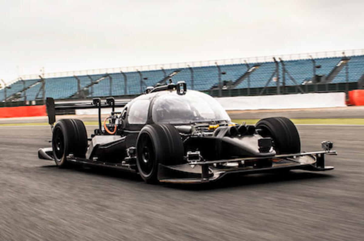 Roborace reveals self-driving race car prototype