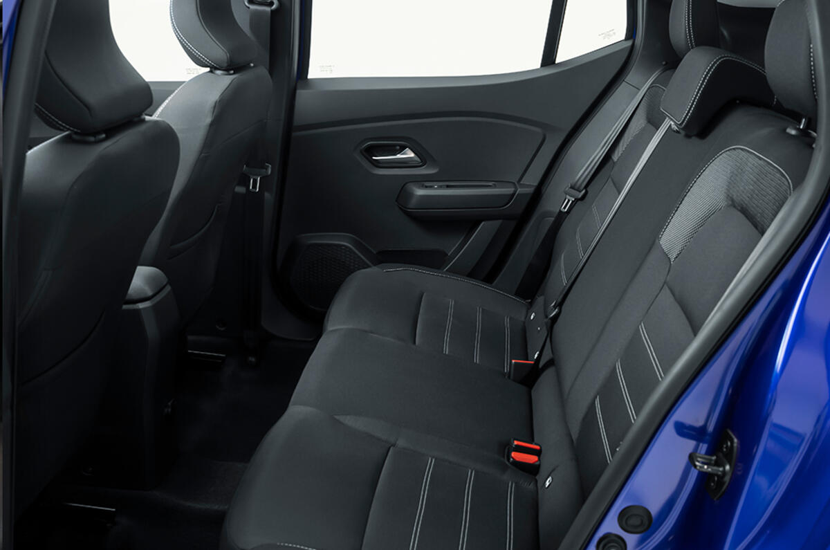 Dacia Sandero rear seats Dacia Sandero rear seats