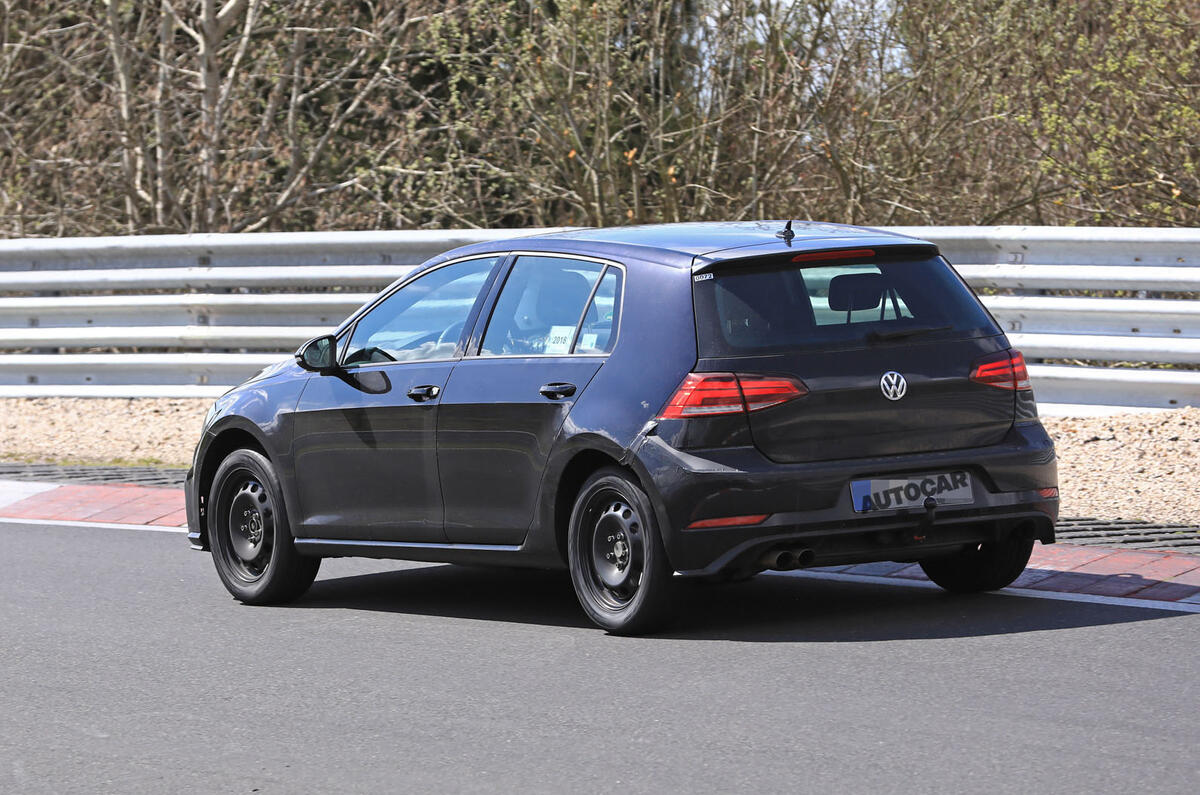 2019 Volkswagen Golf Mk8: first pictures show new cabin tech
