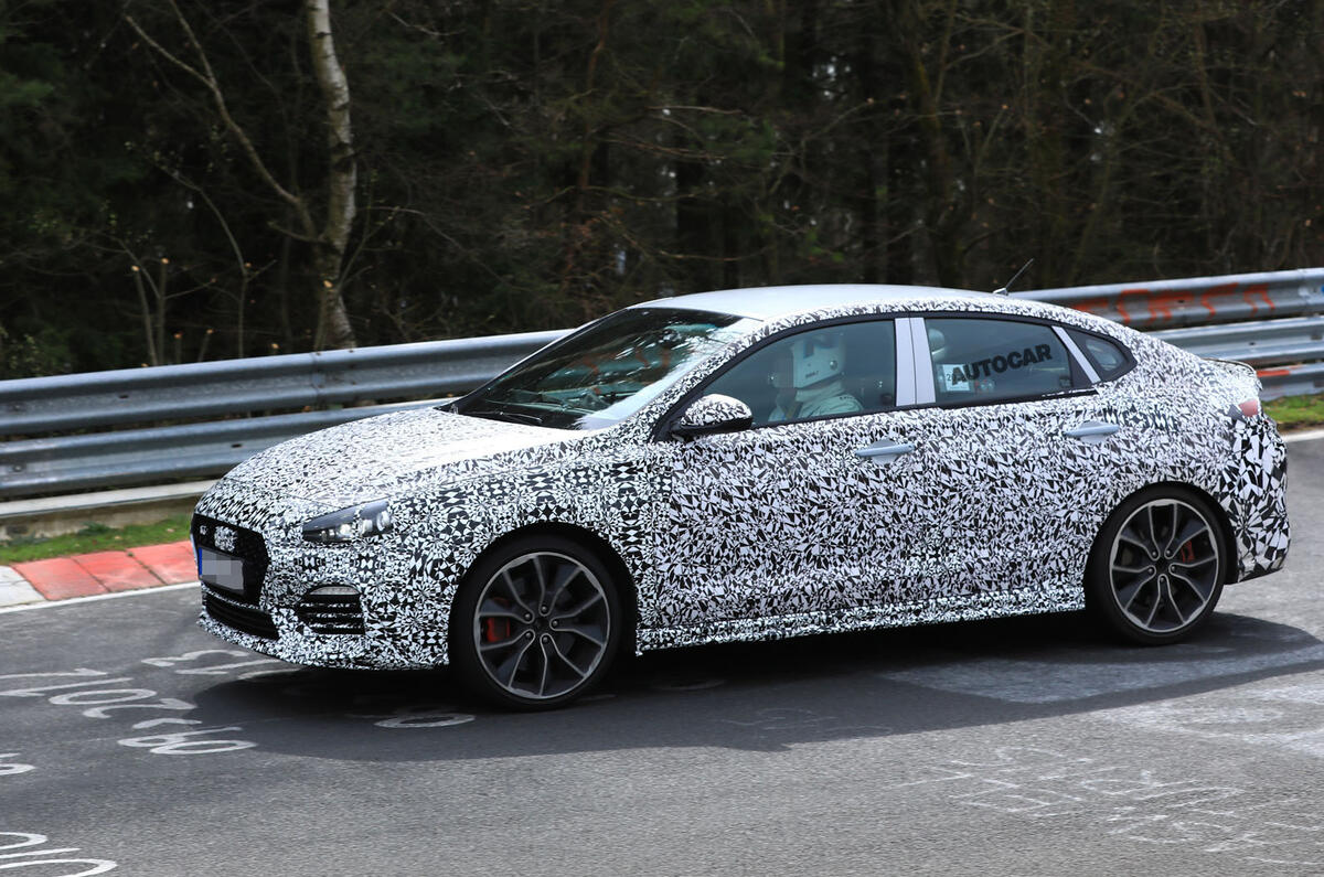 Hyundai i30 Fastback N: new pictures of 2019 model at 'Ring
