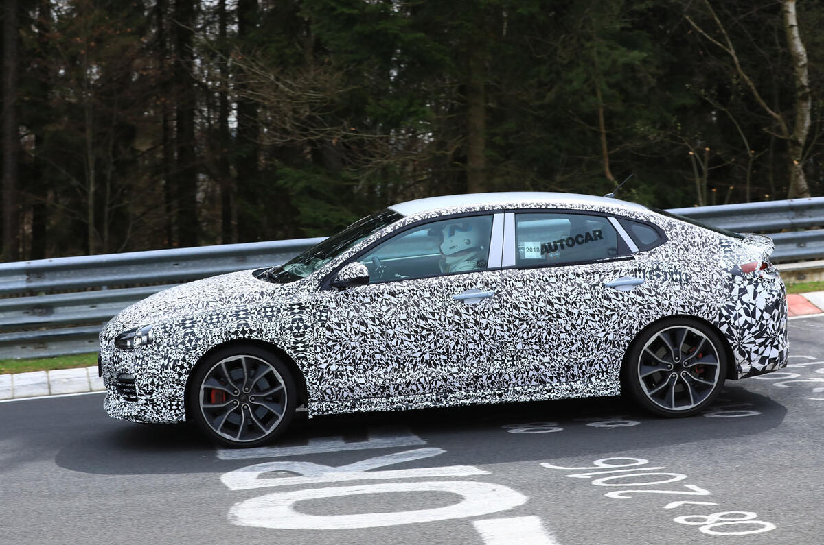 Hyundai i30 Fastback N: new pictures of 2019 model at 'Ring