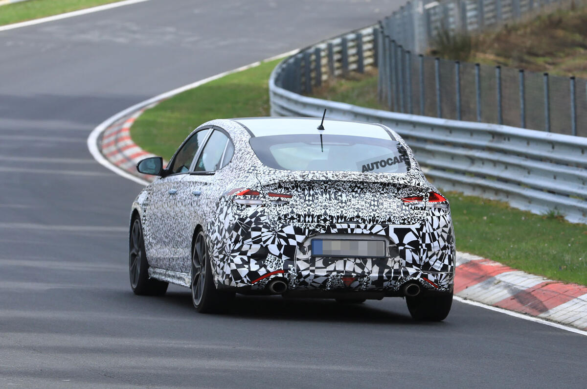Hyundai i30 Fastback N: new pictures of 2019 model at 'Ring