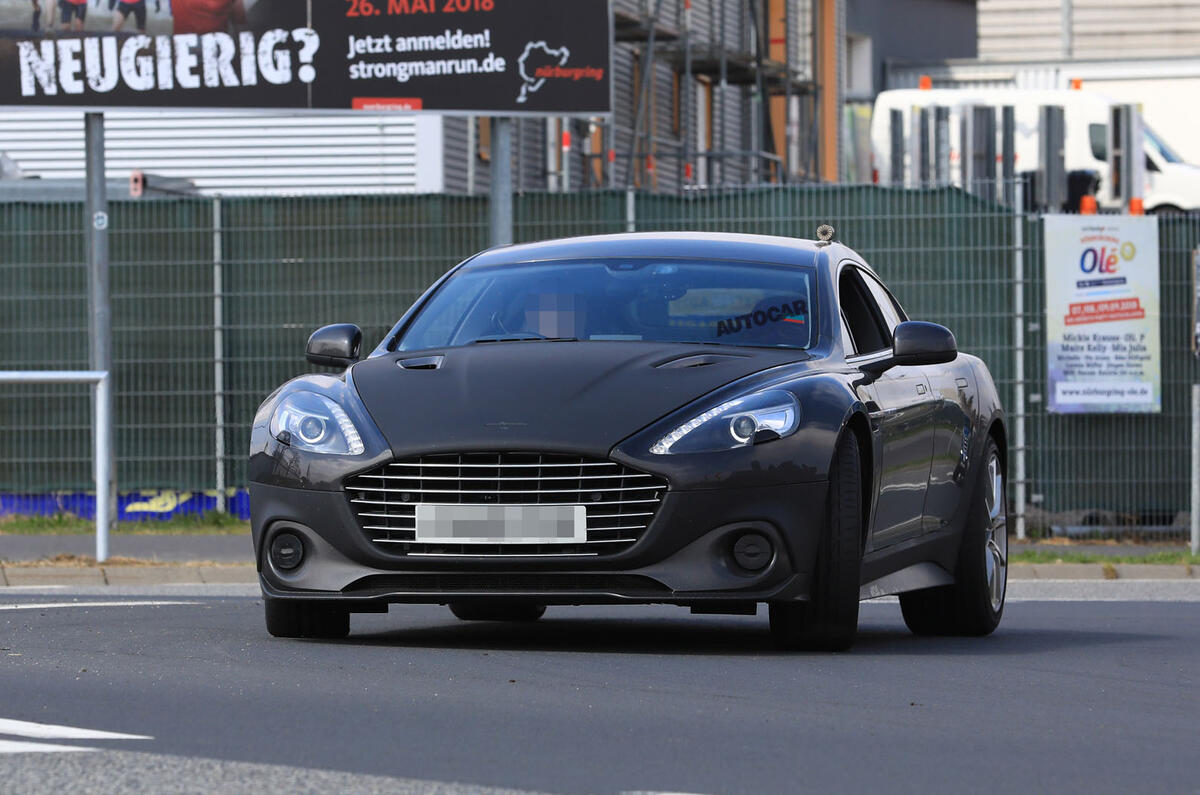 Aston Martin's 210mph Rapide AMR due on roads this year