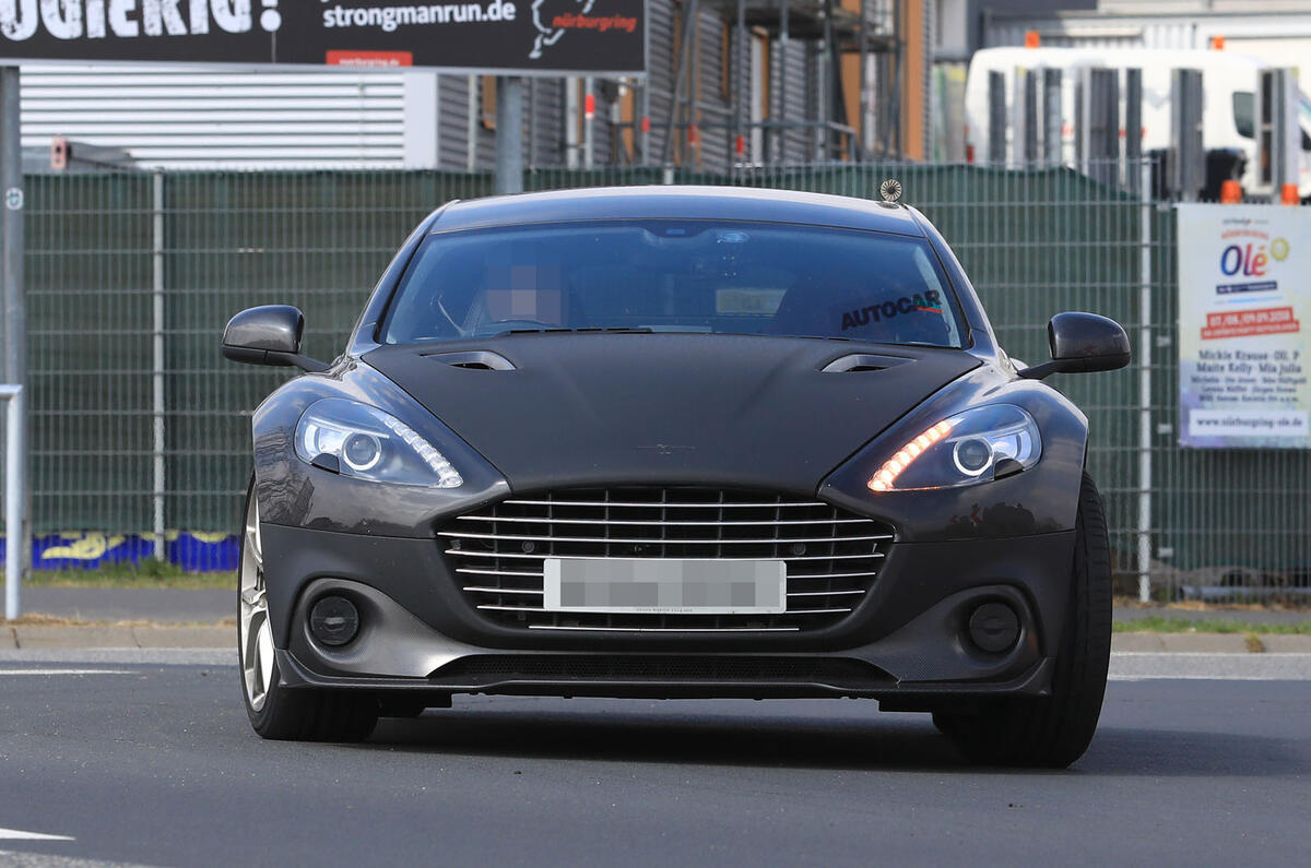 Aston Martin's 210mph Rapide AMR due on roads this year
