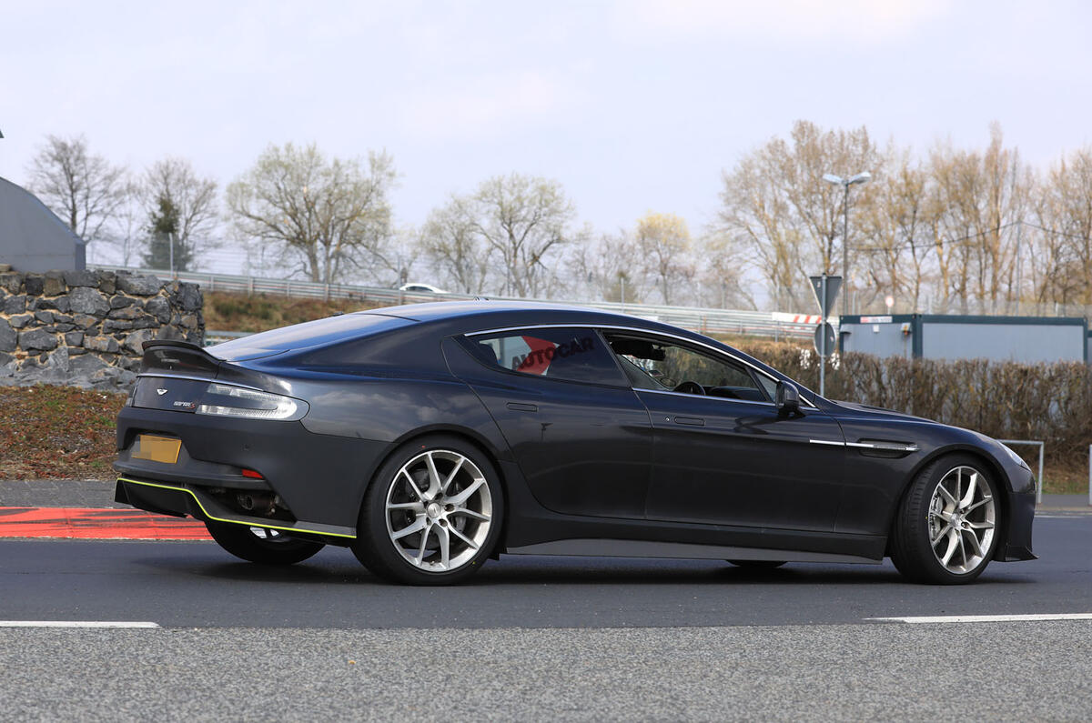 Aston Martin's 210mph Rapide AMR due on roads this year