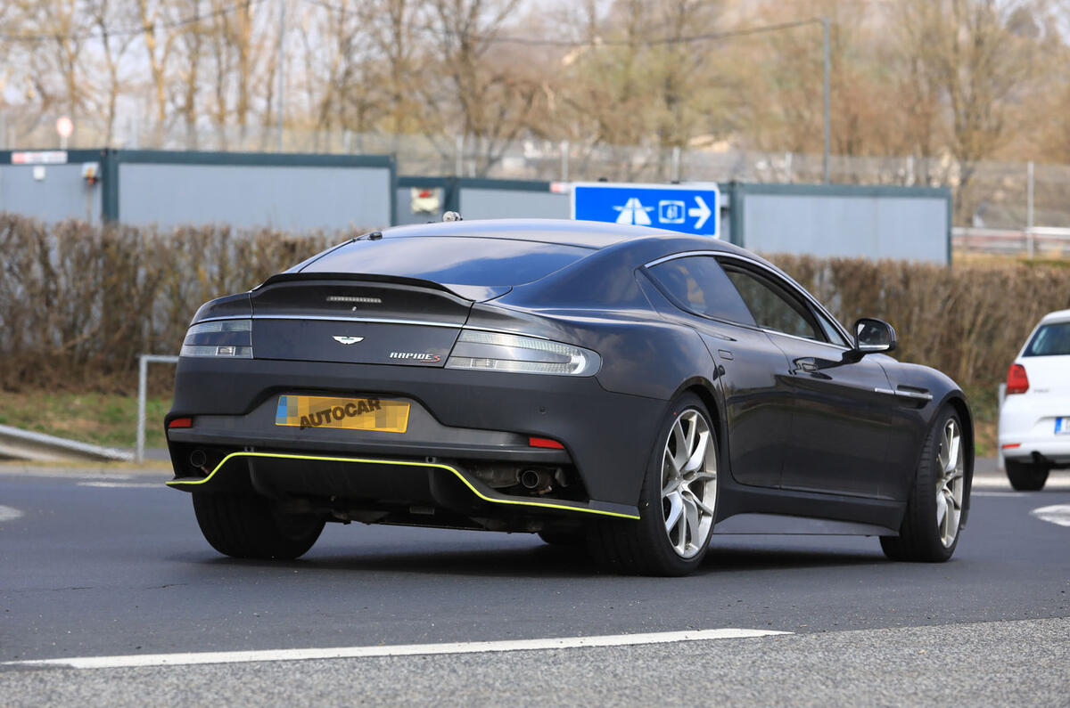 Aston Martin's 210mph Rapide AMR due on roads this year