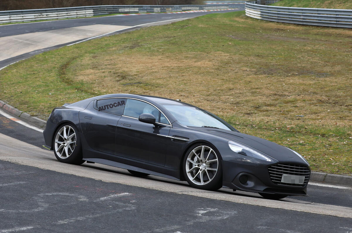 Aston Martin's 210mph Rapide AMR due on roads this year