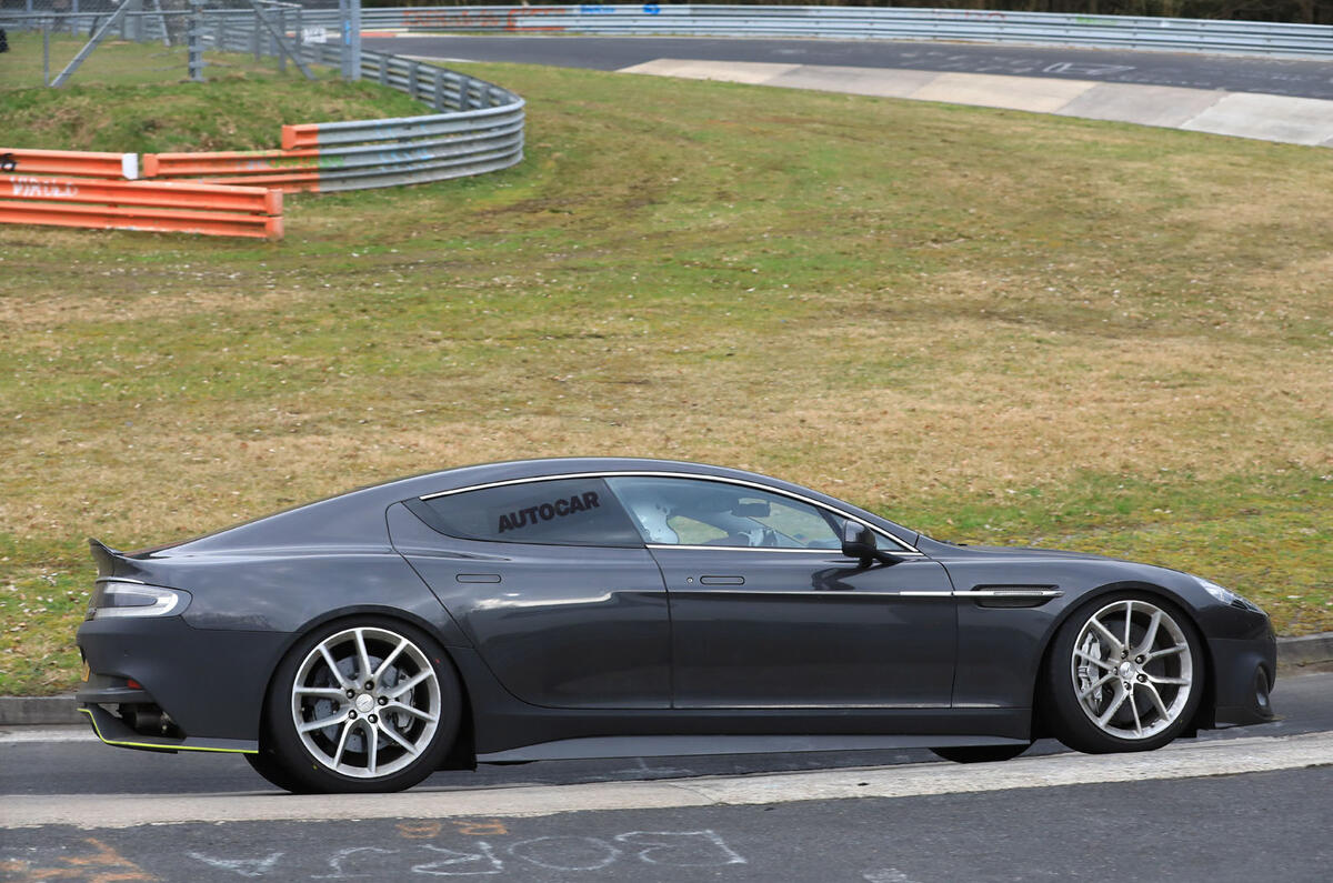 Aston Martin's 210mph Rapide AMR due on roads this year