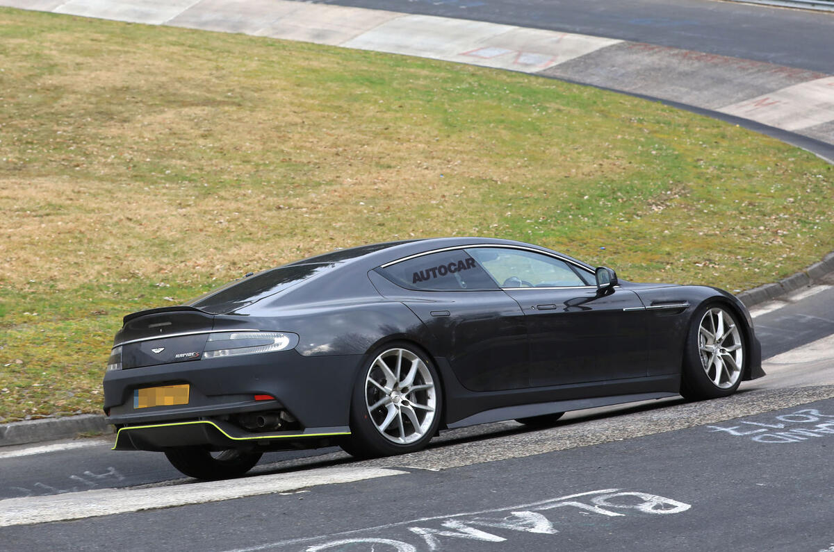 Aston Martin's 210mph Rapide AMR due on roads this year