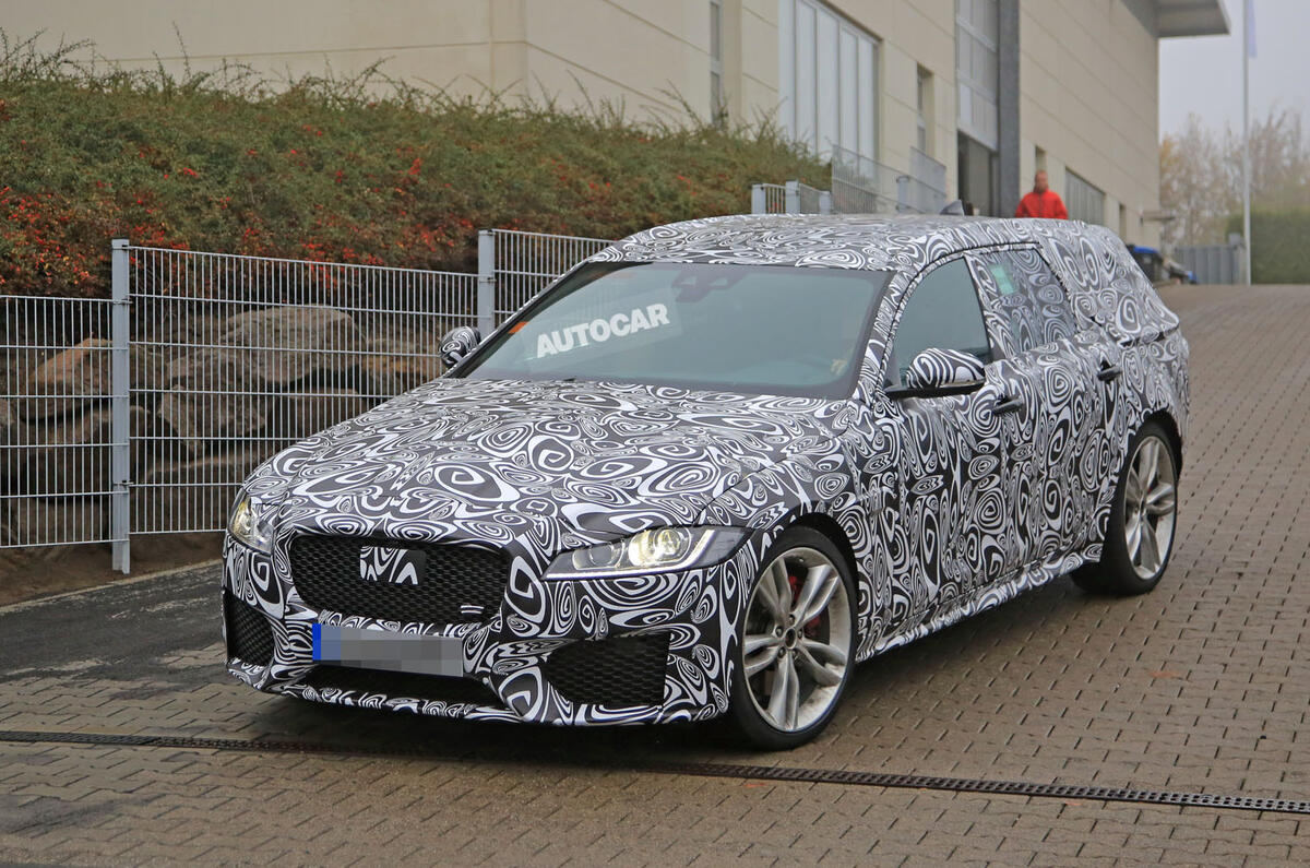 Jaguar XF S Sportbrake spotted testing ahead of 2017 launch