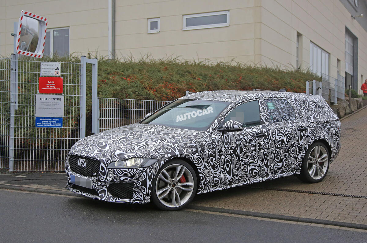 Jaguar XF S Sportbrake spotted testing ahead of 2017 launch