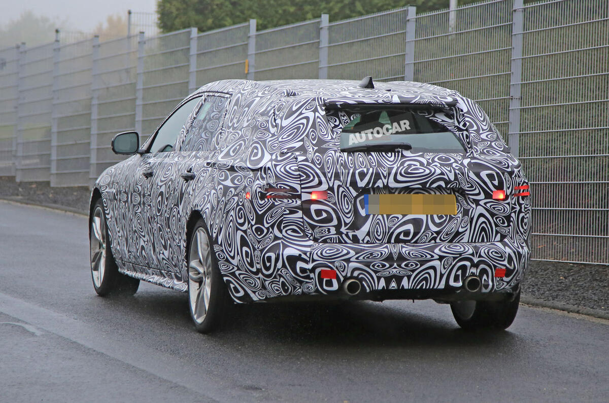 Jaguar XF S Sportbrake spotted testing ahead of 2017 launch