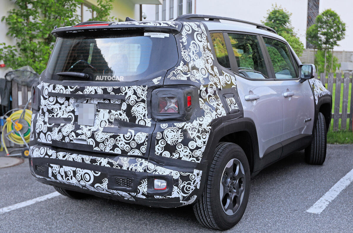 Facelifted Jeep Renegade to get upgraded interior tech and hybrid powertrain