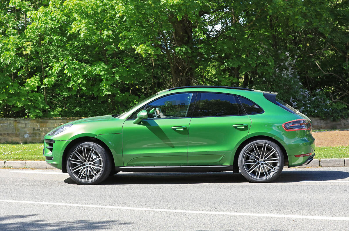 2018 Porsche Macan facelift: latest pictures show new front-end features