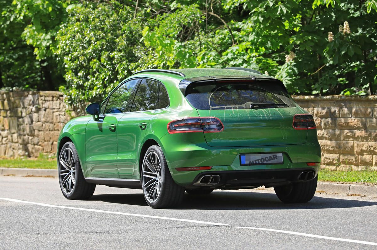 2018 Porsche Macan facelift: latest pictures show new front-end features