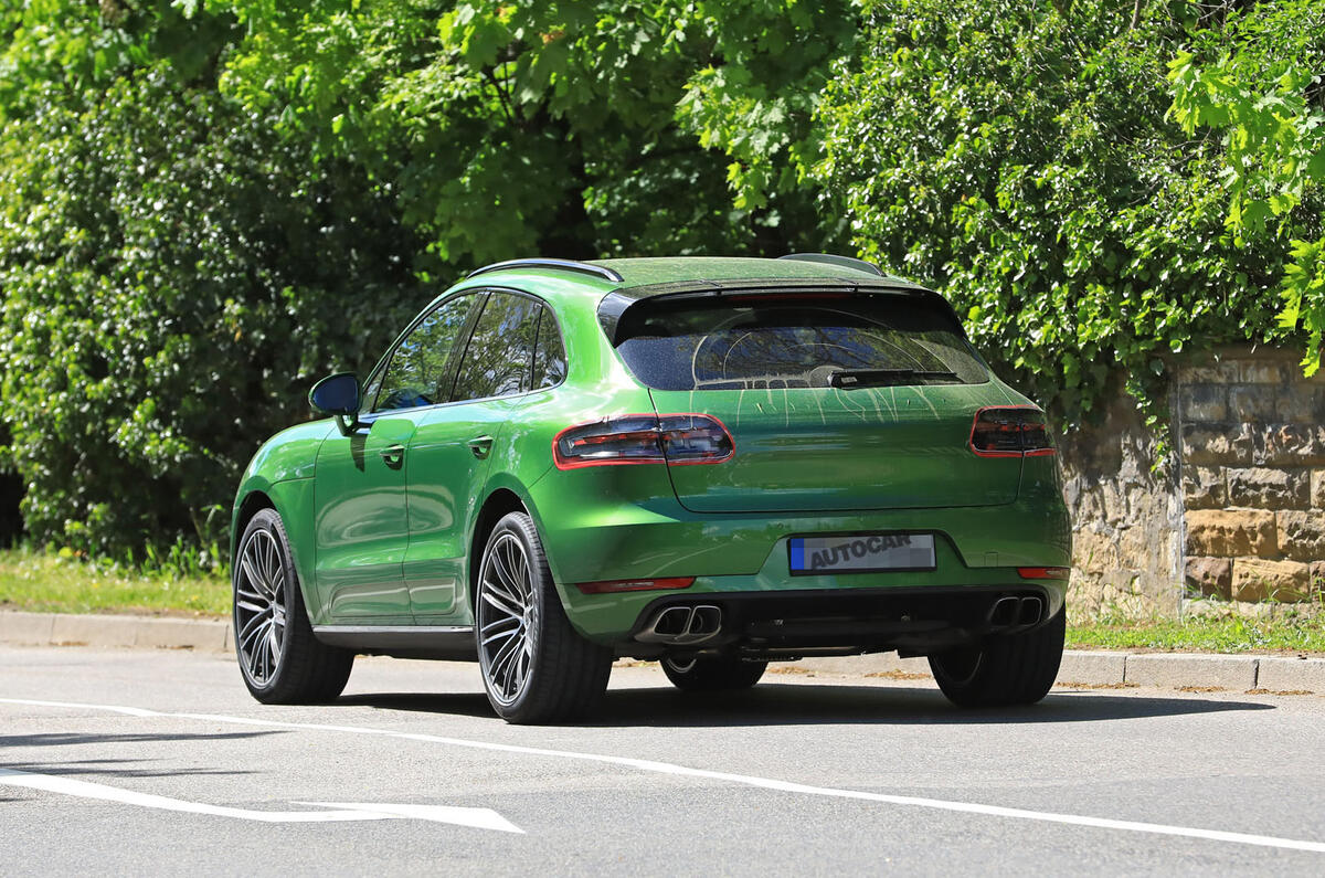 2018 Porsche Macan facelift: latest pictures show new front-end features