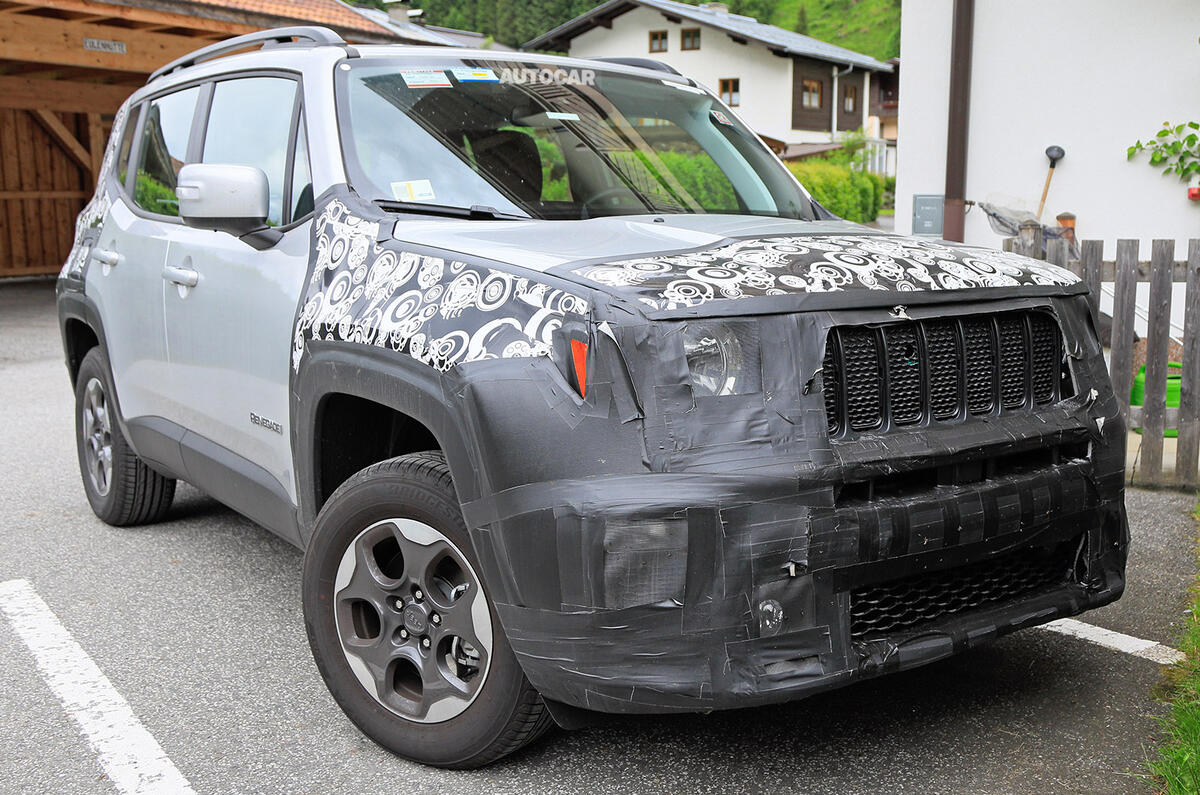 Facelifted Jeep Renegade to get upgraded interior tech and hybrid powertrain