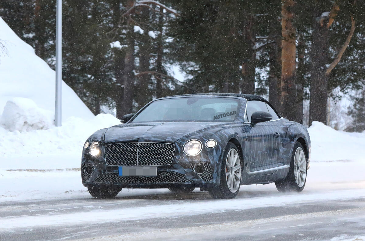 2019 Bentley Continental GT C to be brand’s sportiest drop-top