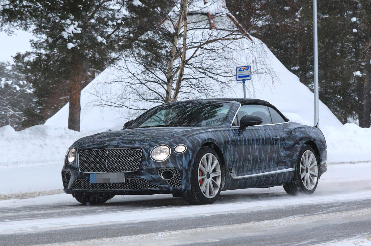 2019 Bentley Continental GT C to be brand’s sportiest drop-top