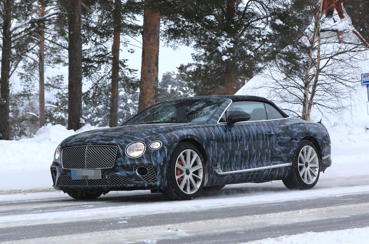 2019 Bentley Continental GT C to be brand’s sportiest drop-top