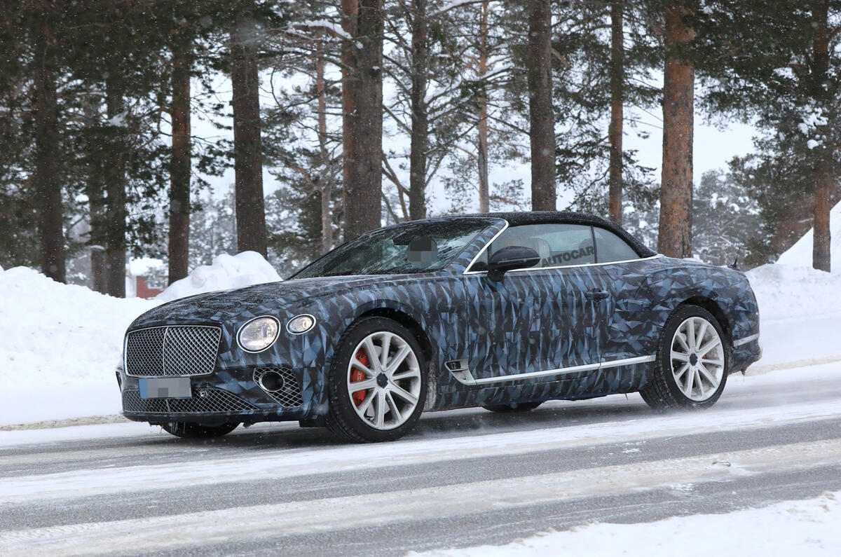 2019 Bentley Continental GT C to be brand’s sportiest drop-top