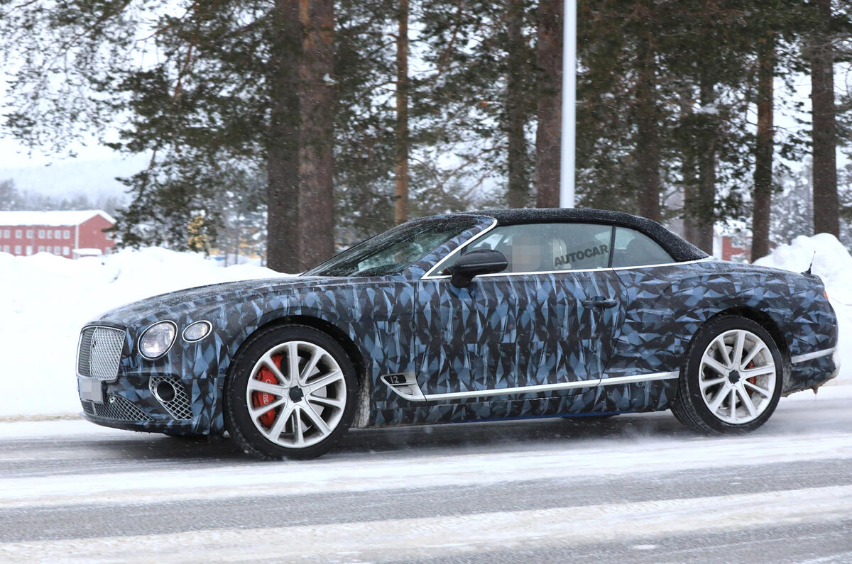 2019 Bentley Continental GT C to be brand’s sportiest drop-top