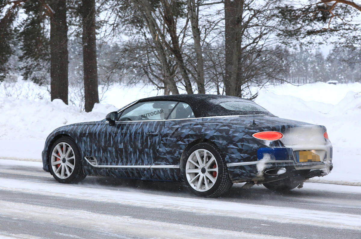 2019 Bentley Continental GT C to be brand’s sportiest drop-top