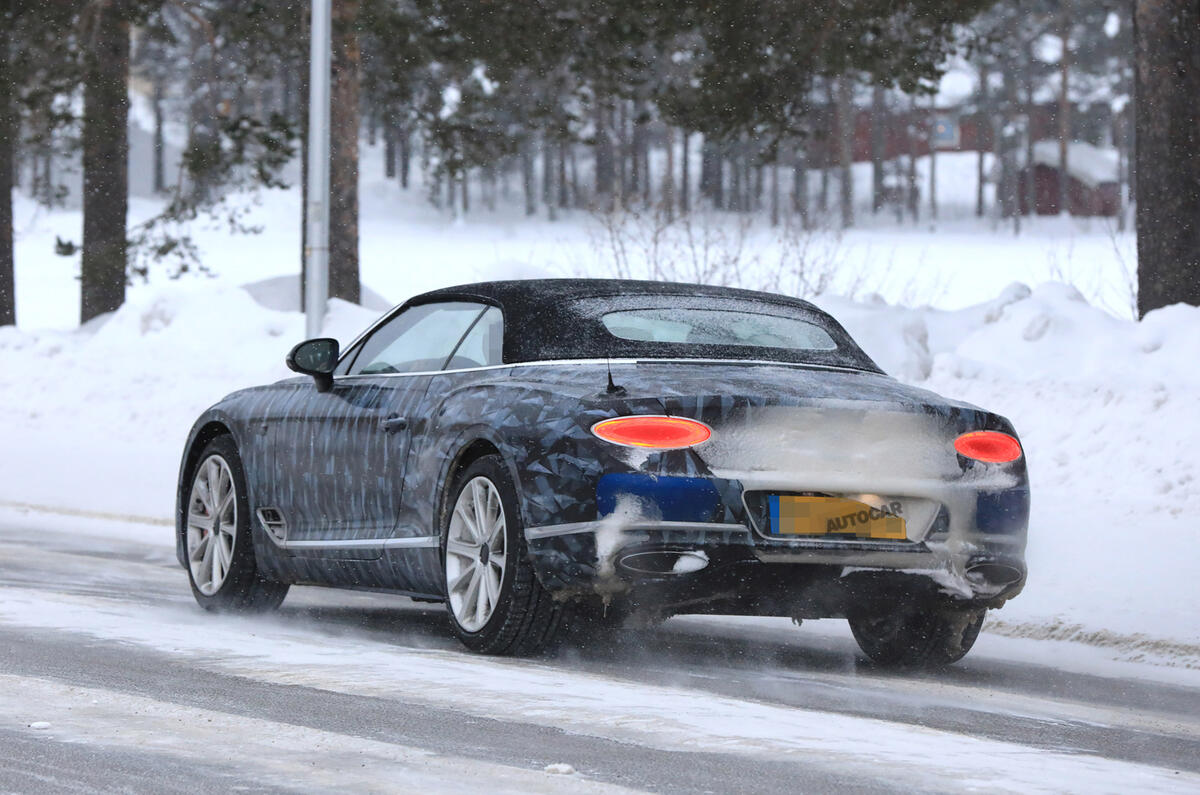 2019 Bentley Continental GT C to be brand’s sportiest drop-top