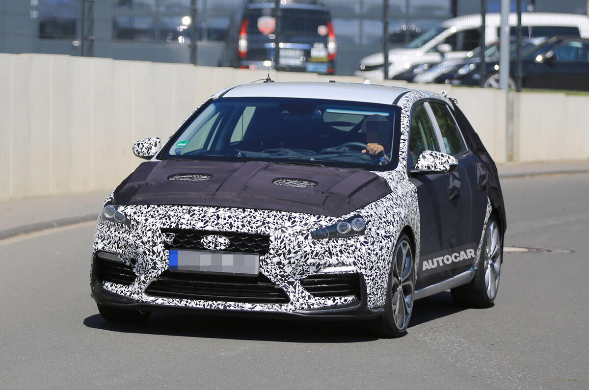 Hyundai i30N hot hatch - new spy pictures
